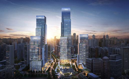 解局 48億整售外灘中心辦公樓里的綠地商辦進退
